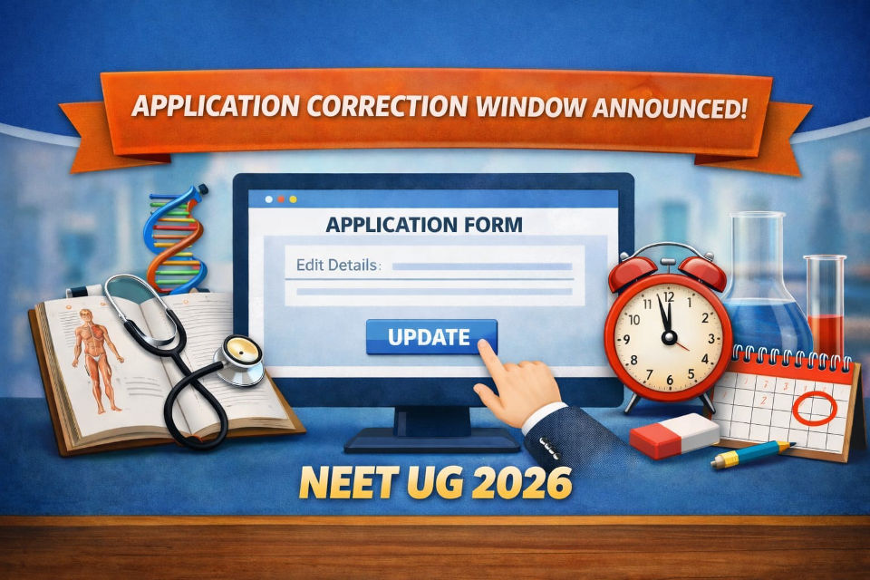 NEET (UG) 2026: Application Correction Window Announced