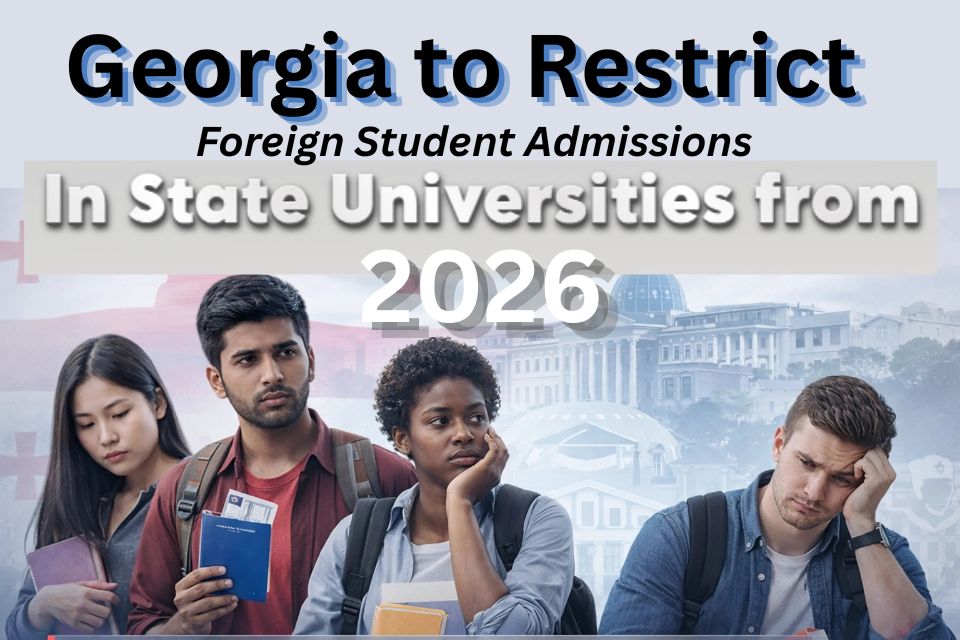 Georgia to Restrict Foreign Student Admissions in State Universities from 2026