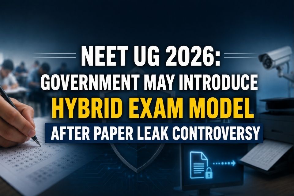 NEET UG 2026: Government May Introduce Hybrid Exam Model After Paper Leak Controversy