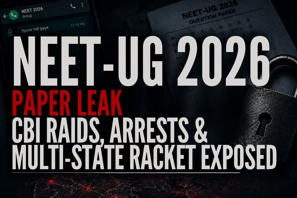 NEET-UG 2026 Paper Leak Scandal: CBI Raids, Social Media Chats & Multi-State Racket Exposed