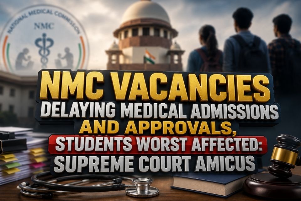 “Students Suffer the Most”: NMC Vacancies Under Supreme Court Scanner Amid Delays in Medical Admissions