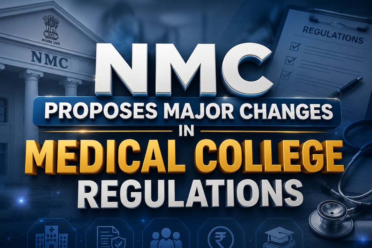 NMC Proposes Major Changes in Medical College Regulations