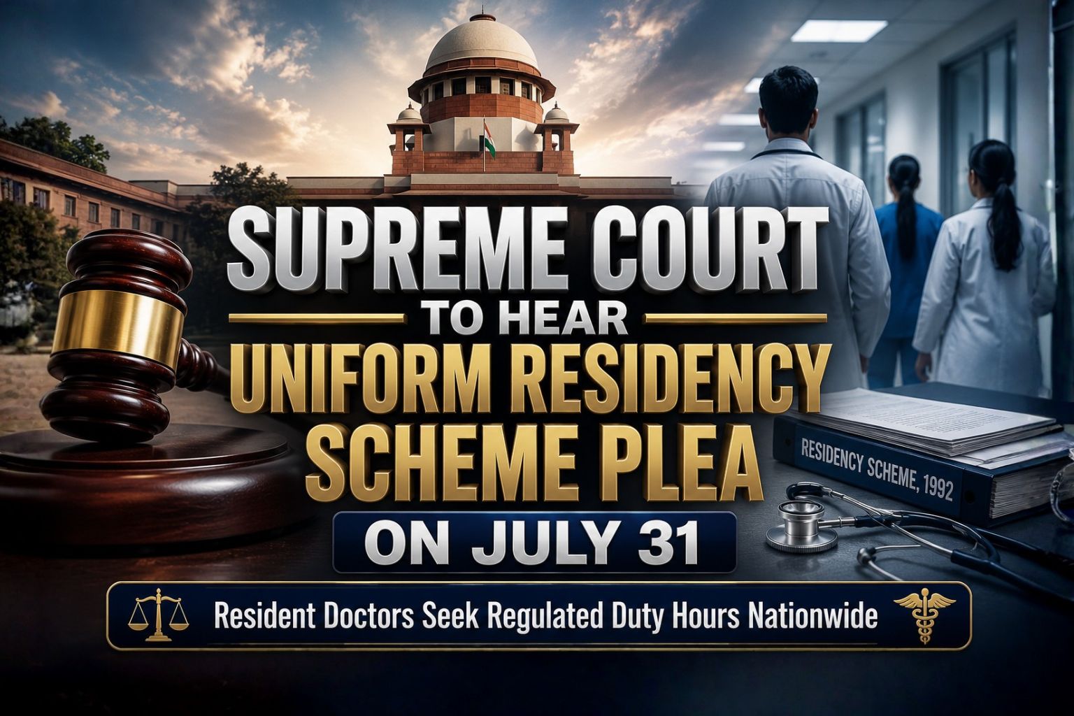 SC Likely to Hear Uniform Residency Scheme Plea on July 31