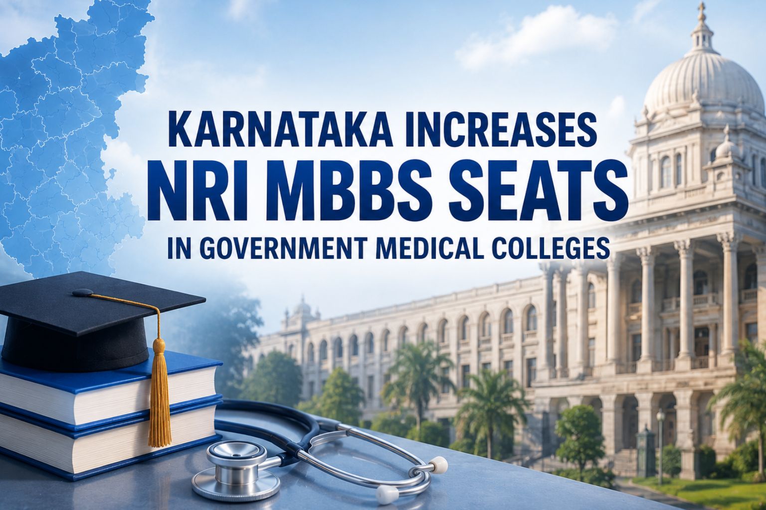 Karnataka Increases NRI MBBS Seats in Government Medical Colleges from 57 to 105, Fee Fixed at ₹25.09 Lakh