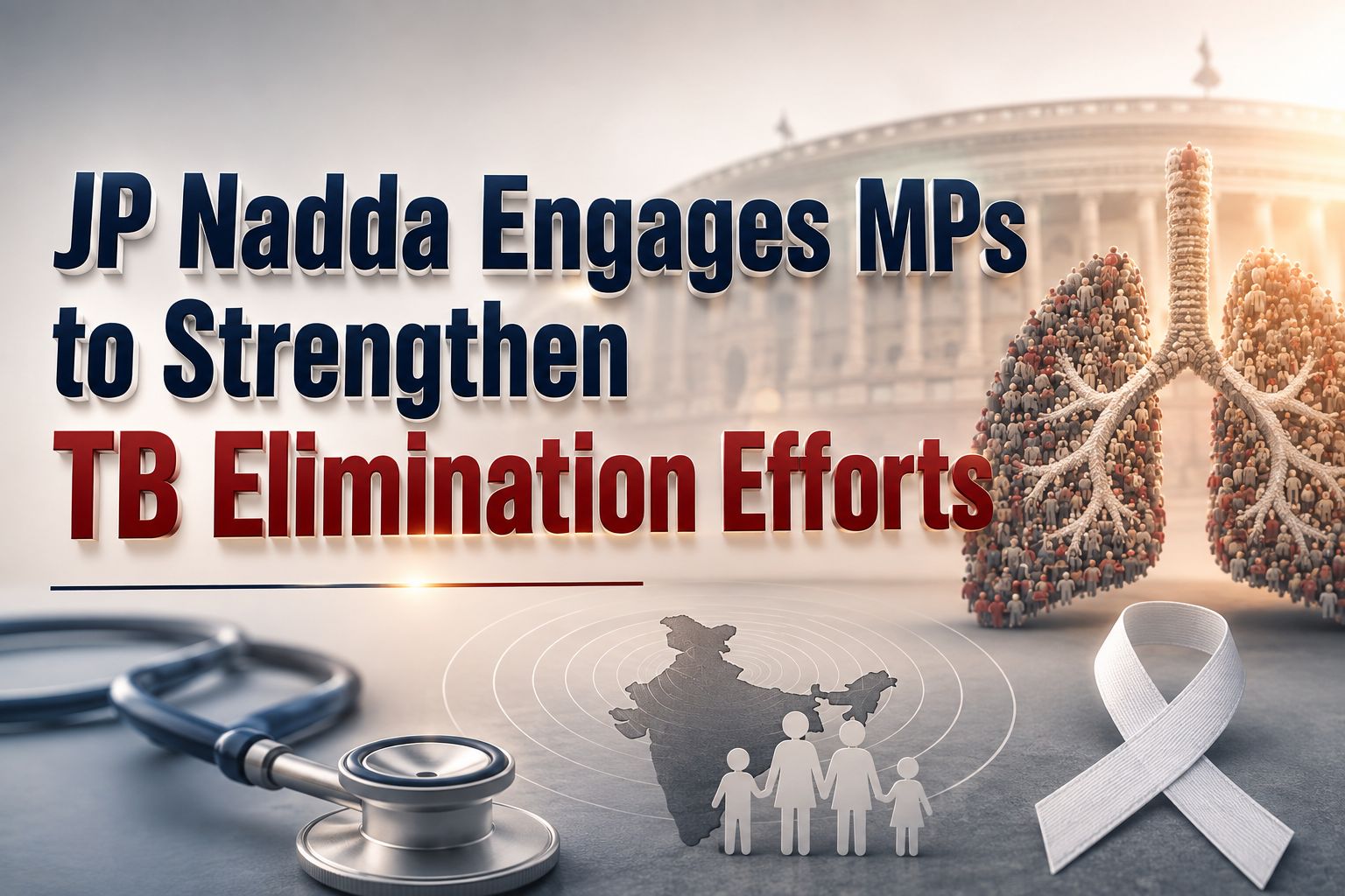 JP Nadda Engages Jharkhand, Odisha MPs to Strengthen India’s TB Elimination Efforts