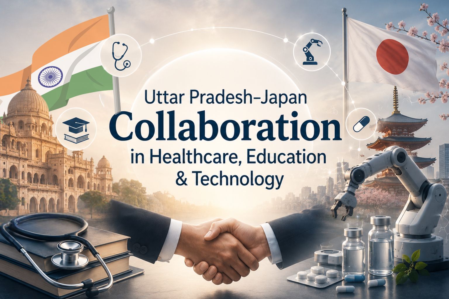 Uttar Pradesh and Japan Explore New Collaboration in Healthcare, Medical Education and Robotics