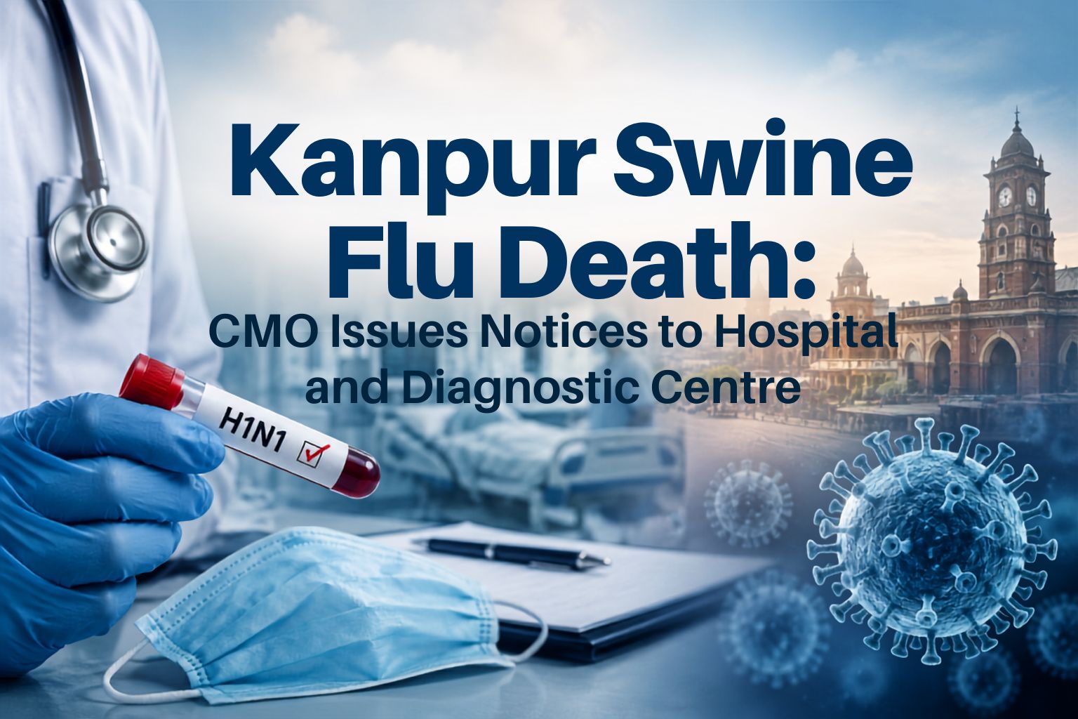 First Swine Flu Death Reported in Kanpur, CMO Issues Notices to Hospital and Diagnostic Centre