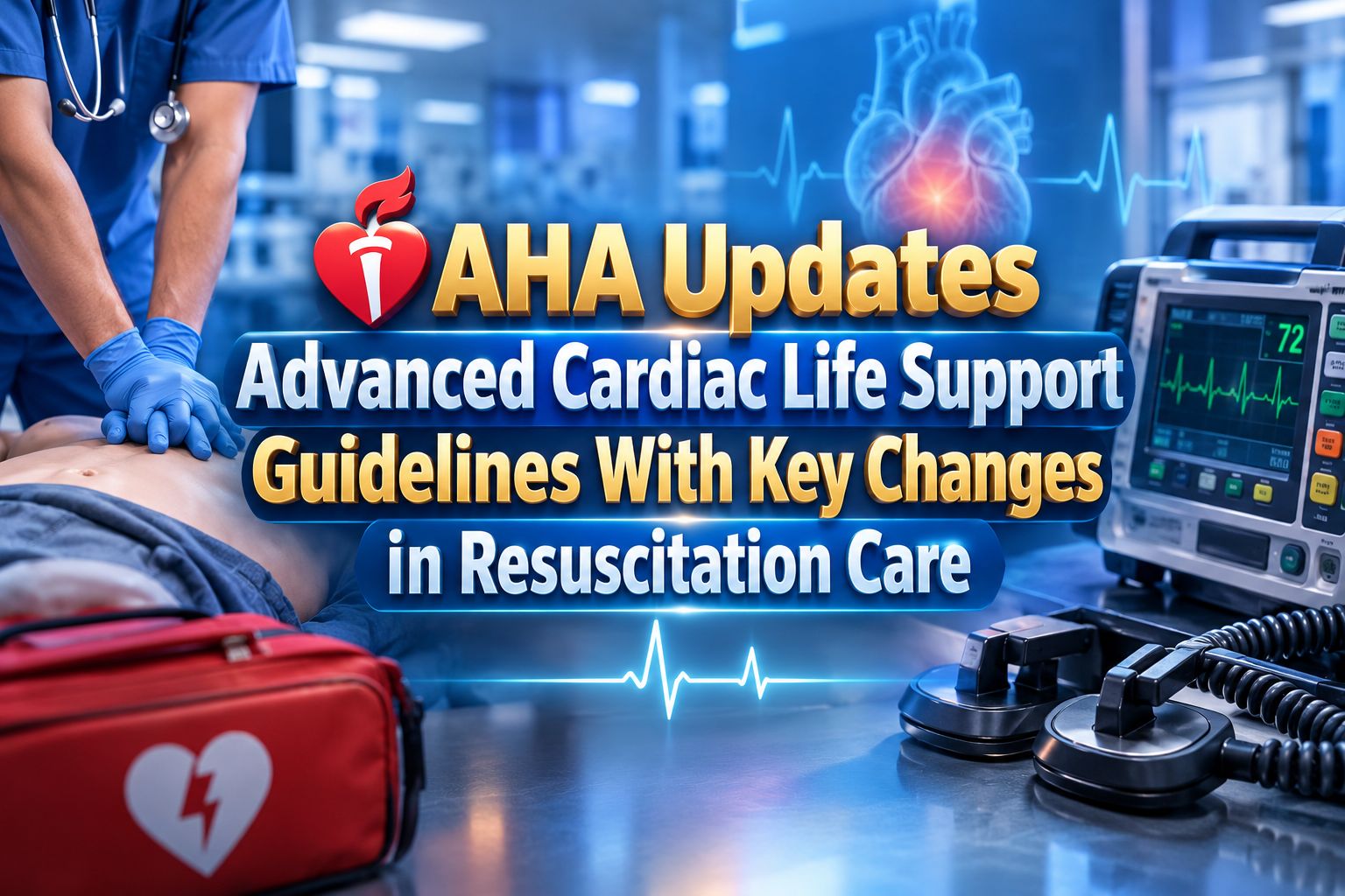 AHA Updates Advanced Cardiac Life Support Guidelines With Key Changes in Resuscitation Care
